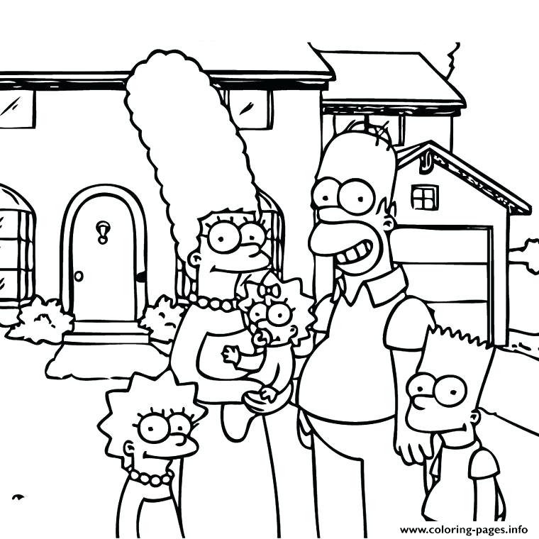 760x760 Simpson Coloring Pages En Coloring Pages Bart Simpson Skateboard