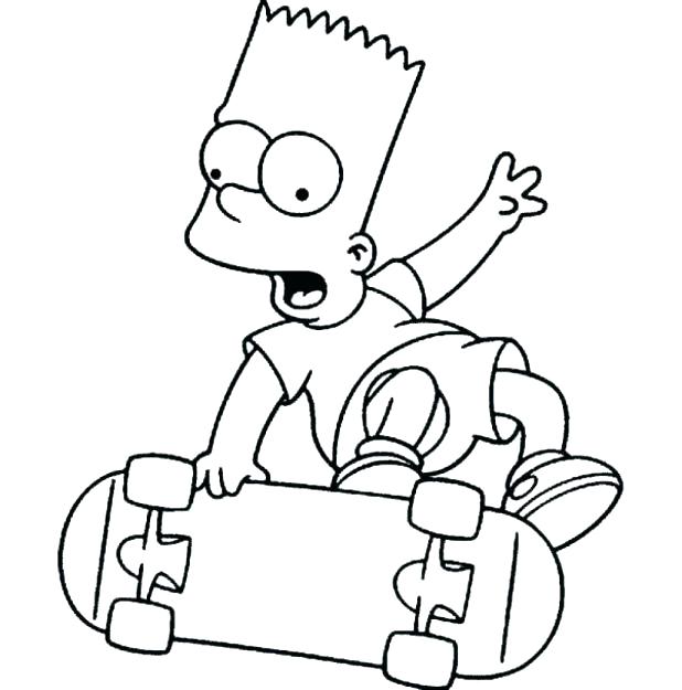 618x625 Simpson Coloring Pages Marge The Chef And The Coloring Page