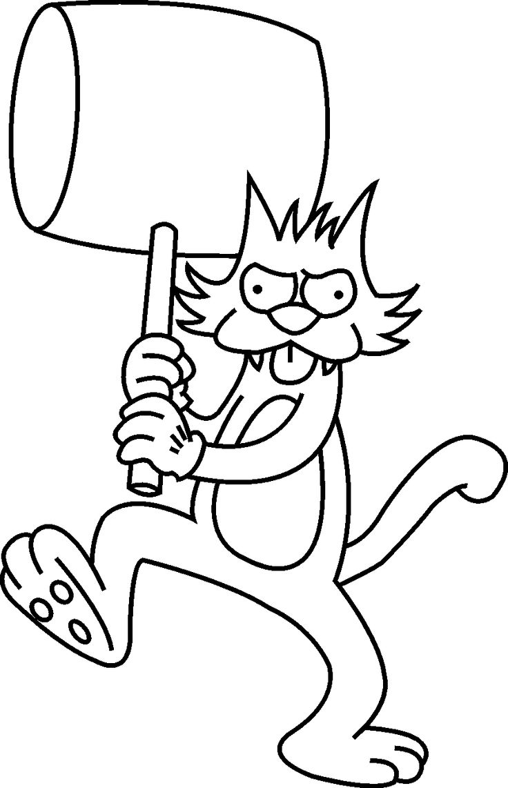 Simpsons Coloring Pages To Print
