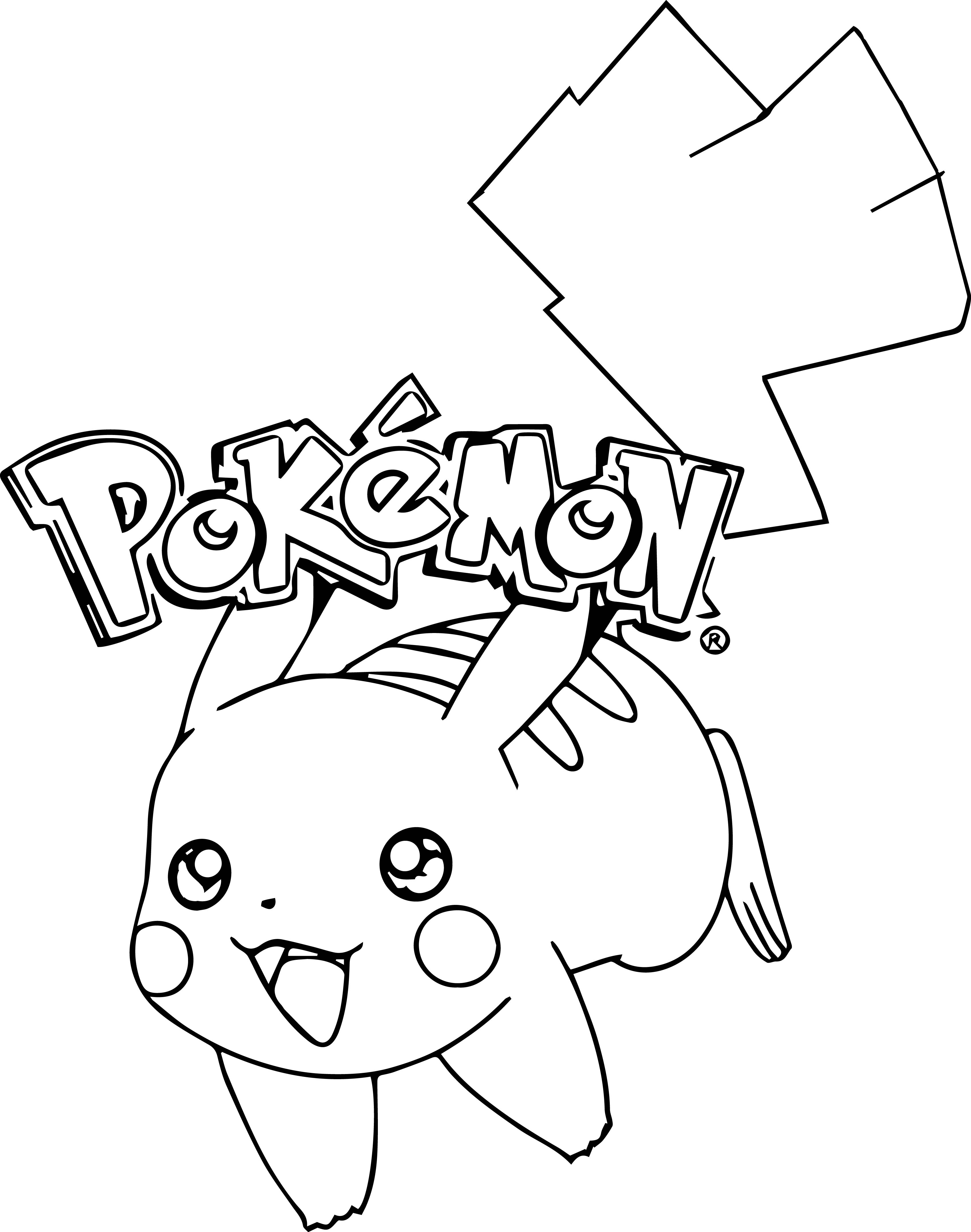 3392x4305 Pikachu And Jigglypuf Singing Pokemon Coloring Page Preschool