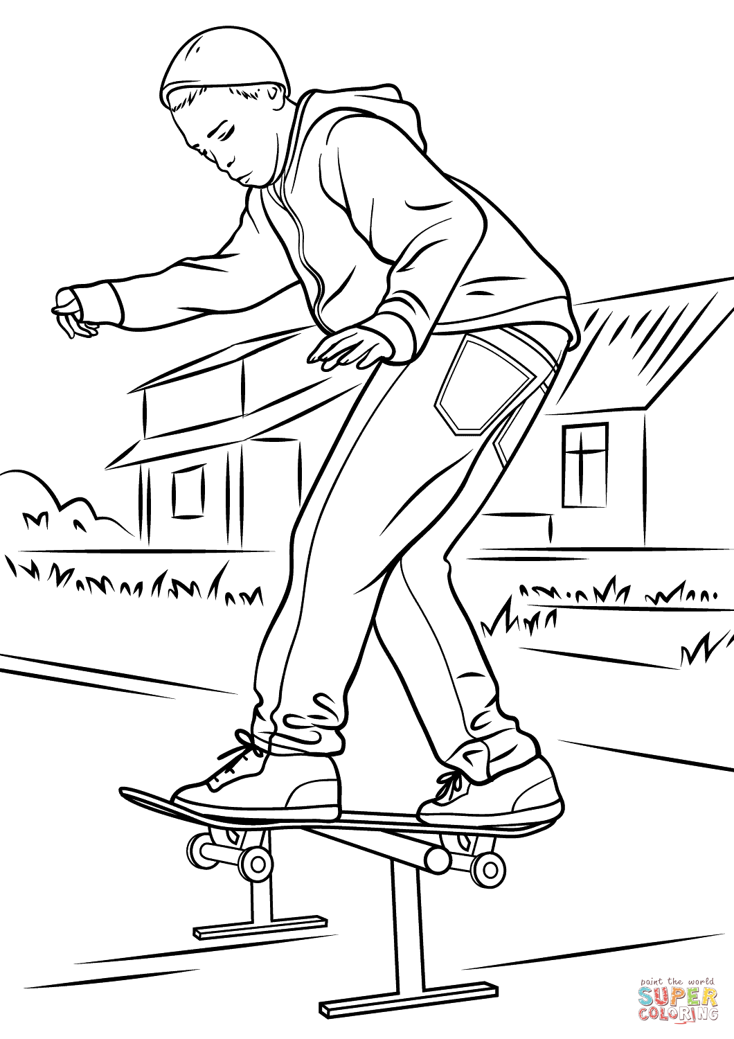 1060x1500 Skateboard Coloring Pages With Wallpaper 1080p Mayapurjacouture