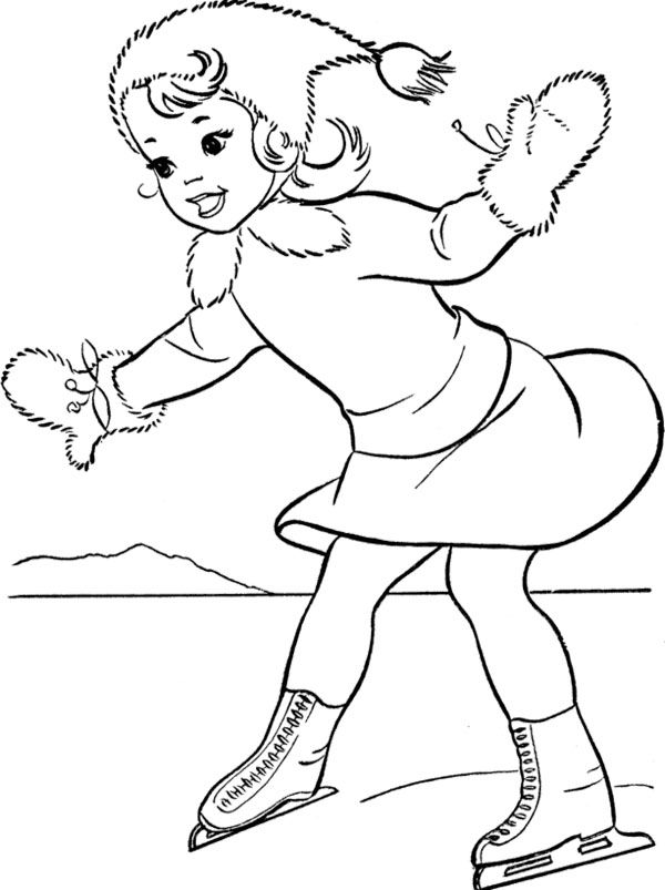 600x803 20 Best Ice Skating Images On Ice Skating, Coloring
