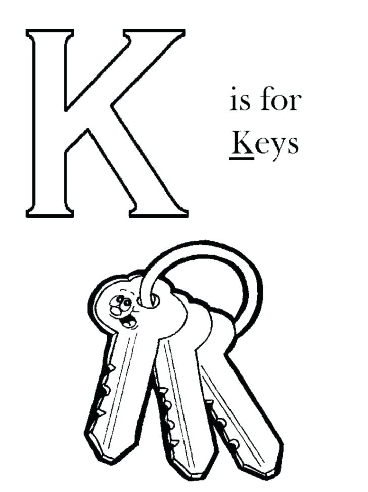 728x971 Key Coloring Pages Key Coloring Page With Wallpapers Picture Pages