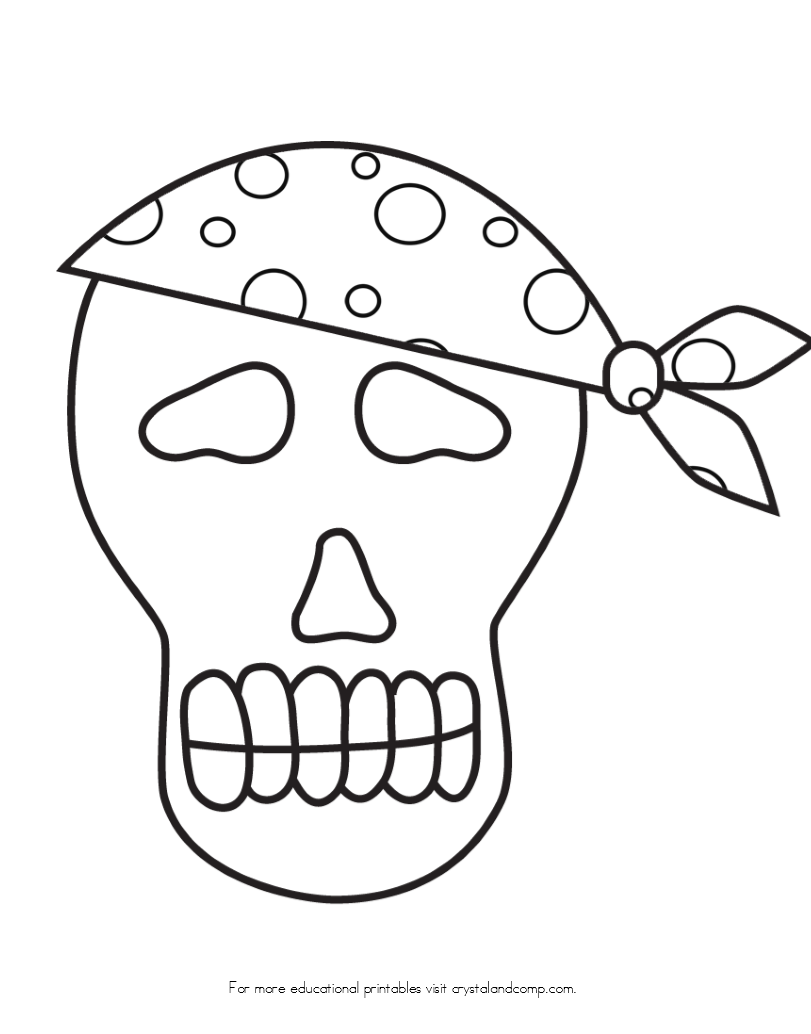 811x1034 Pirate Color Pages For Kids! Pirate Skeleton