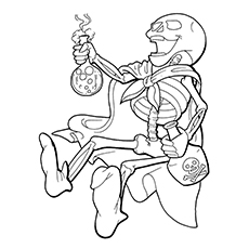230x230 Top 15 Skull Coloring Pages For Your Little One