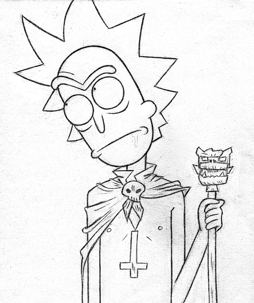 817x977 21 Rick And Morty Coloring Pages Printable Free Coloring Pages