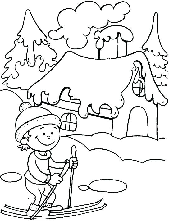 544x718 Skiing Coloring Pages Skiing Coloring Pages Skiing Coloring Pages