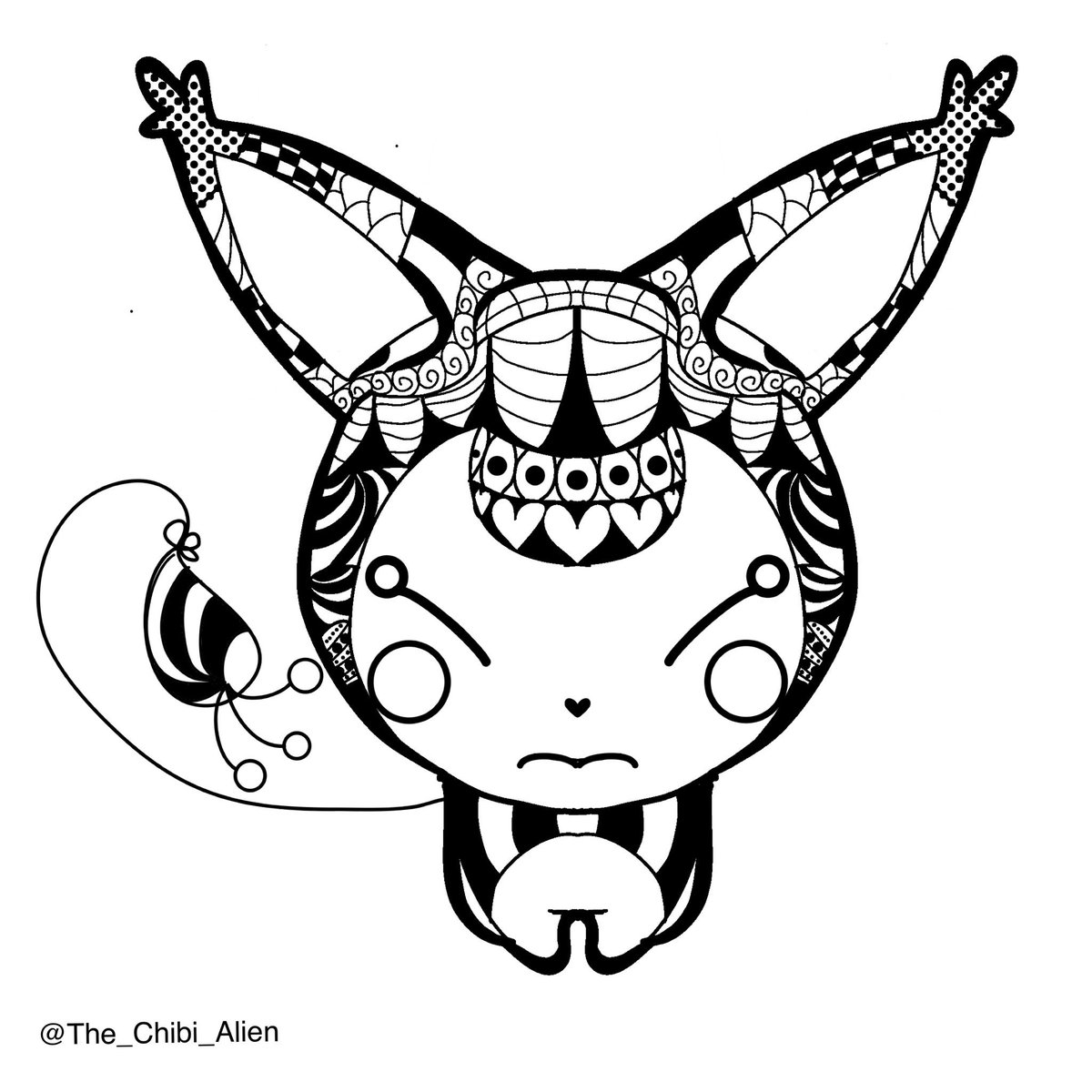 1200x1200 Megan Gilhooly On Twitter A Cute Skitty Coloring Page. Please