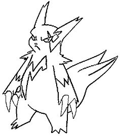 237x269 Skitty From Pokemon Coloring Page