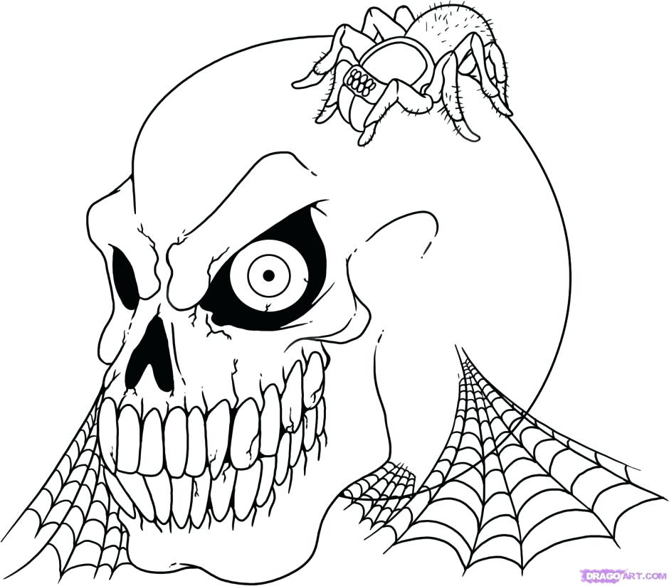940x824 Skull Coloring Pages Anatomy Art With Kids Skull Colouring Skull