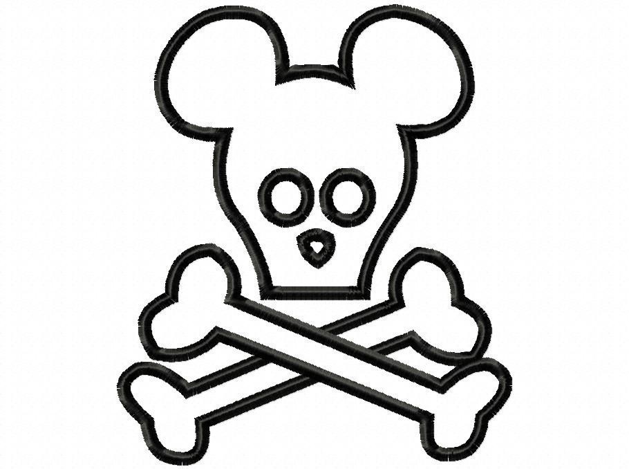 910x678 Skull And Crossbones Coloring Pages