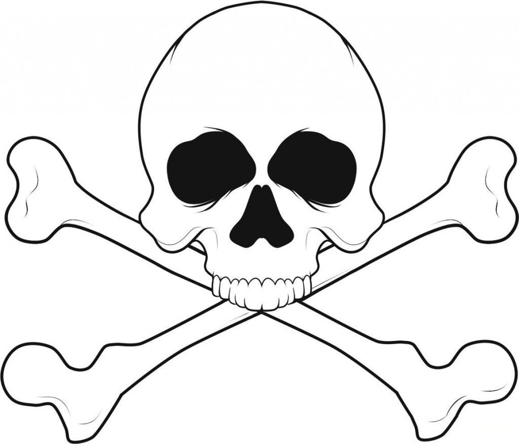 1024x875 Free Printable Skull Coloring Pages For Kids Free Printable