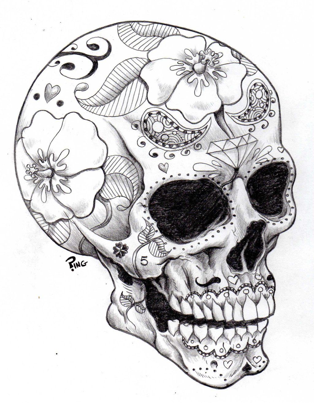 1024x1314 Sugar Skulls Coloring Pages Printable Coloring Pages Coloring