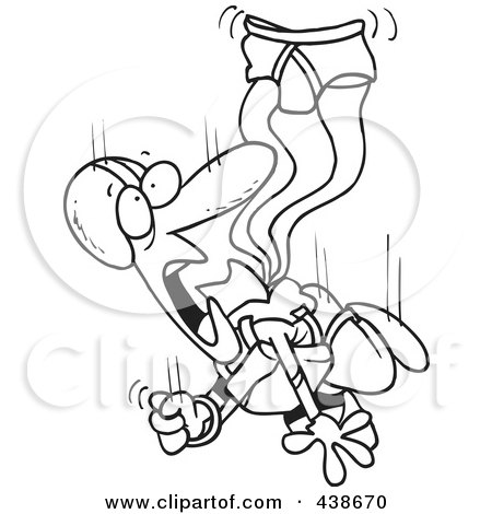 450x470 Royalty Free (Rf) Clip Art Illustration Of A Cartoon Black