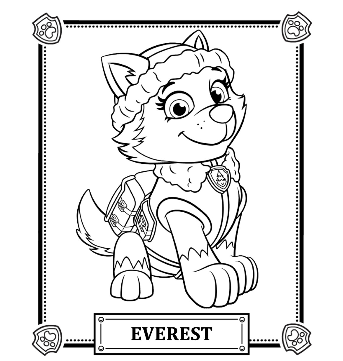 1162x1224 Special Paw Patrol Coloring Pages Robo Dog Sky