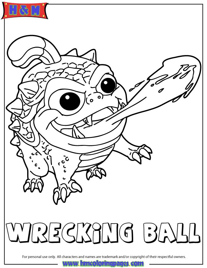 Skylander Imaginators Coloring Pages