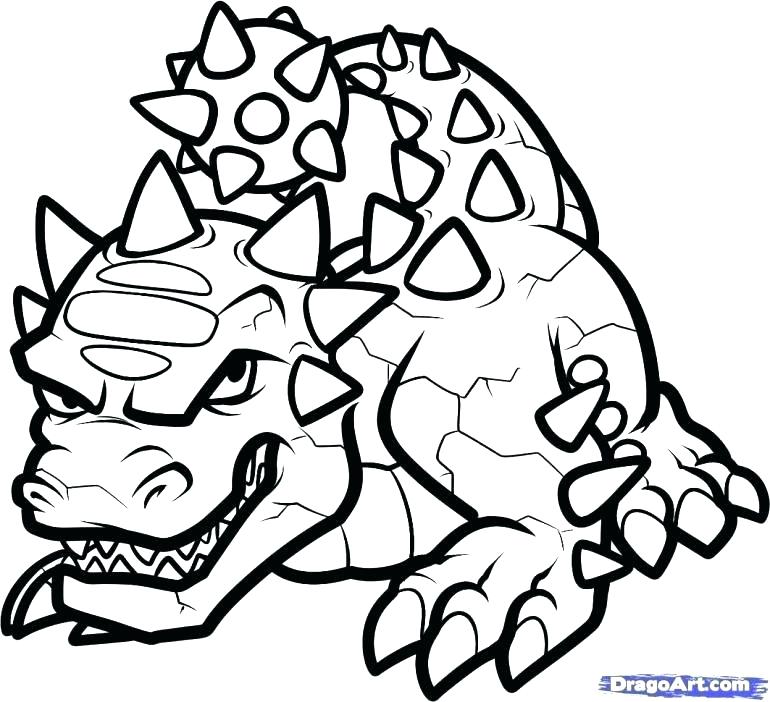 770x702 Skylander Coloring Color Pages Alive Chop Giants With Regard