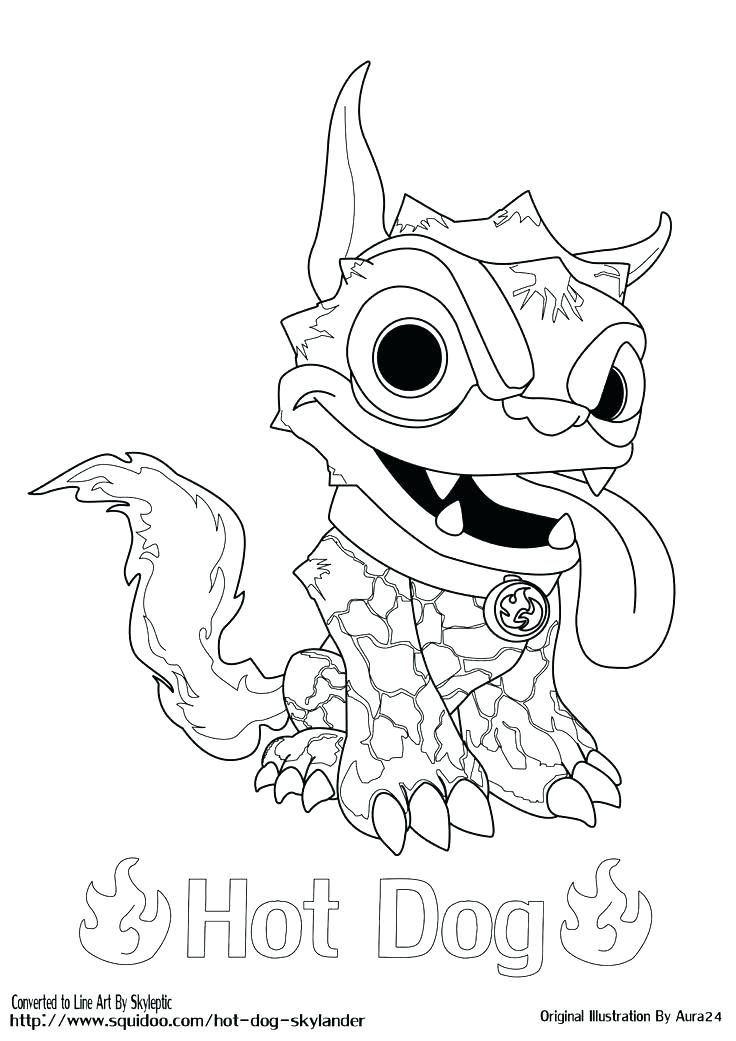 736x1041 Skylanders Trap Team Coloring Pages