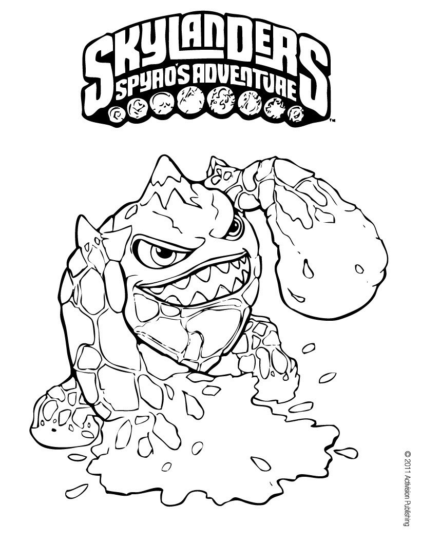 820x1060 Printable Skylanders Coloring Pages Feisty Frugal Amp Fabulous