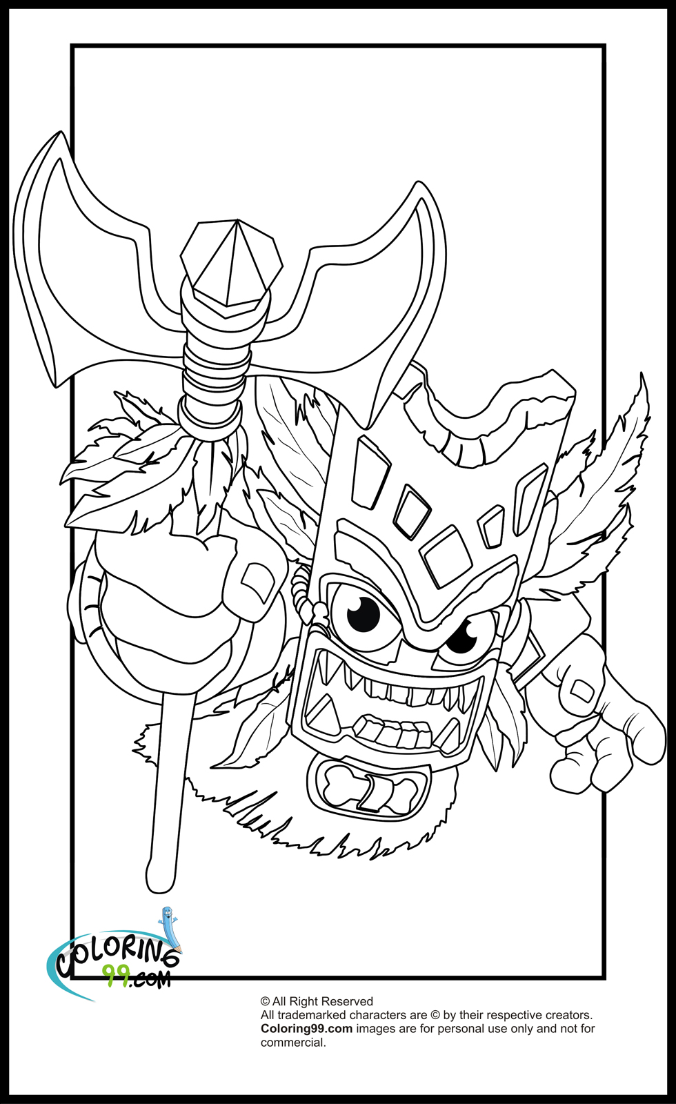 980x1600 Reduced Wrecking Ball Coloring Pages Skylander
