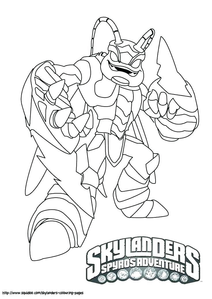 736x1041 Skylanders Coloring Page Printable Coloring Pages Printable