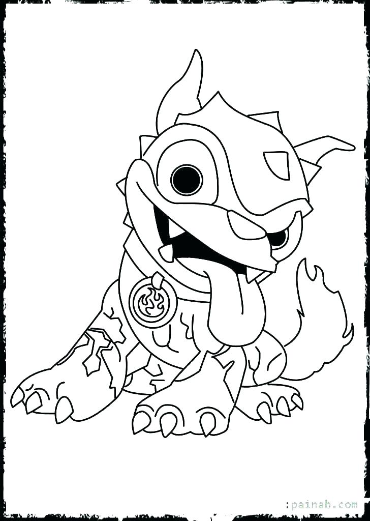 728x1024 Skylanders Coloring Pages Coloring Pages To Print Printable