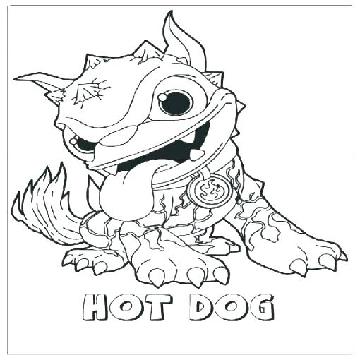 510x510 Skylanders Coloring Page