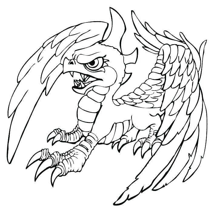 736x717 Skylanders Coloring Pages Printable Printable Skylanders Giants