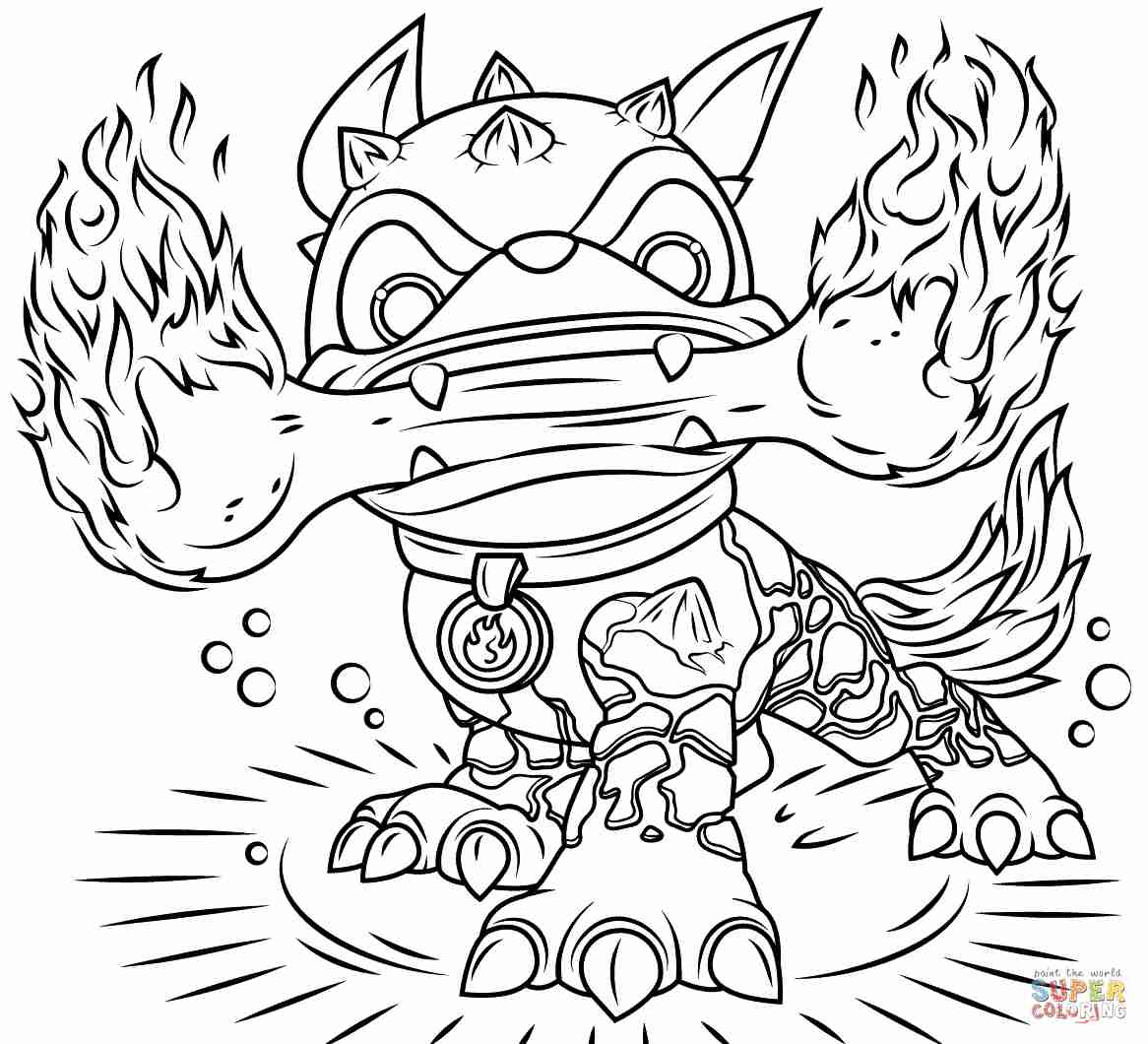 1166x1060 Hot Dog Coloring Page Skylanders Giants Remarkable Dogs
