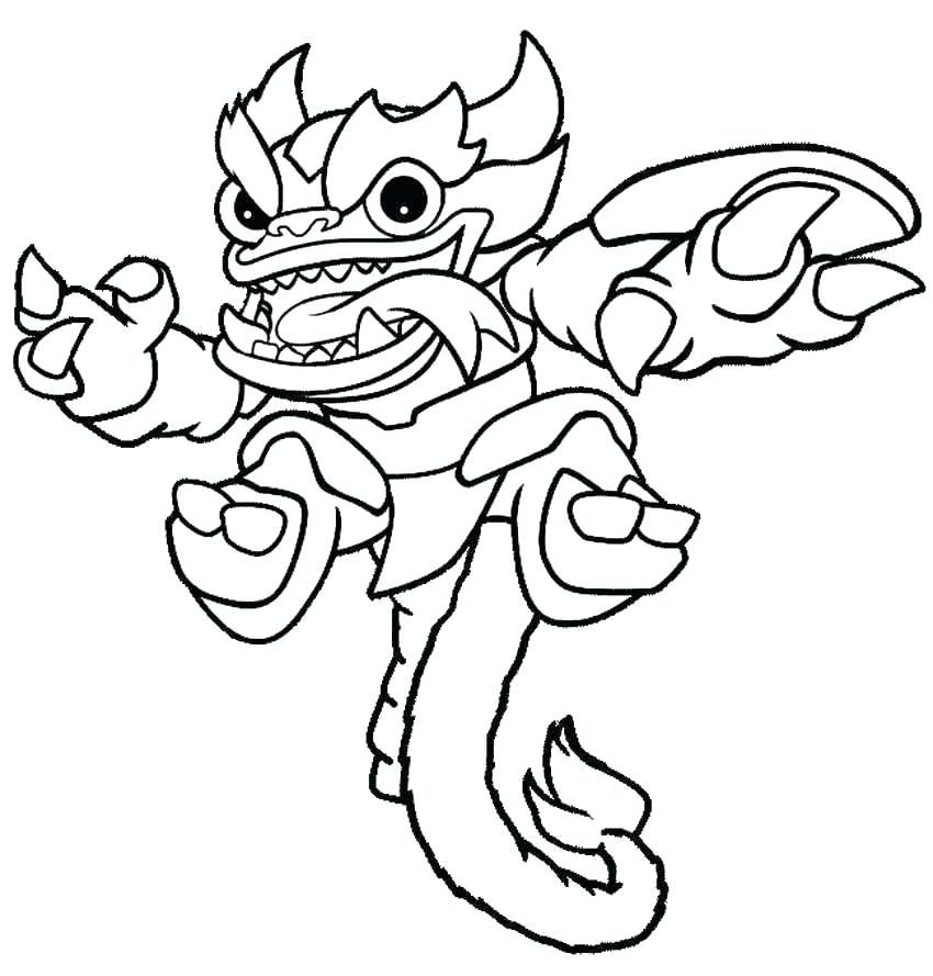 850x889 Skylanders Color Pages Pretty Coloring Pages To Print Fee