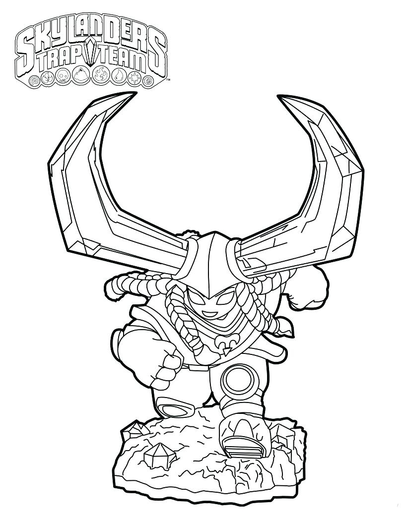 820x1043 Best Of Coloring Skylander Giants Coloring Pages Fascinating