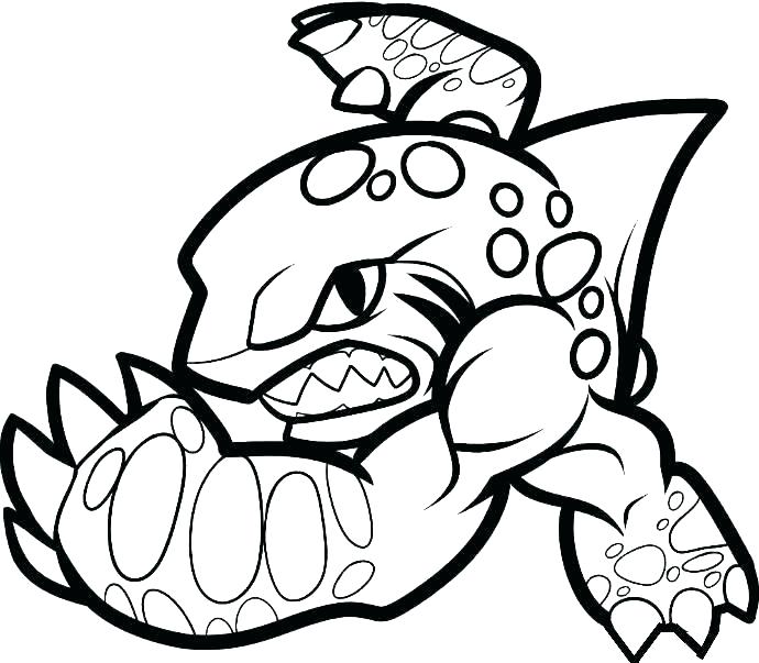 690x603 Hot Dog Skylander Coloring Page Color Pages Coloring Page Coloring