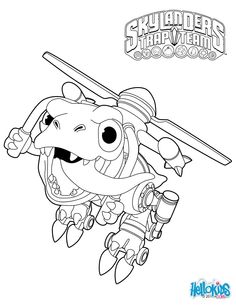 236x305 Printable Skylanders Coloring Pages Skylanders, Skylanders Party