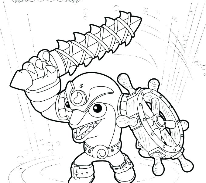 678x600 Skylanders Coloring Pages Coloring Page Skylanders Imaginators