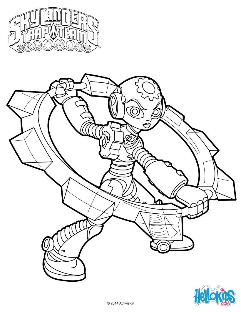 820x1060 Random Fun These 10 Skylanders Trap Team Coloring Pages Are