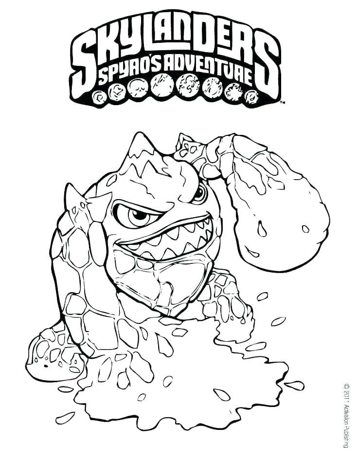 736x951 Skylanders Superchargers Colouring Pages Printable Skylanders Trap