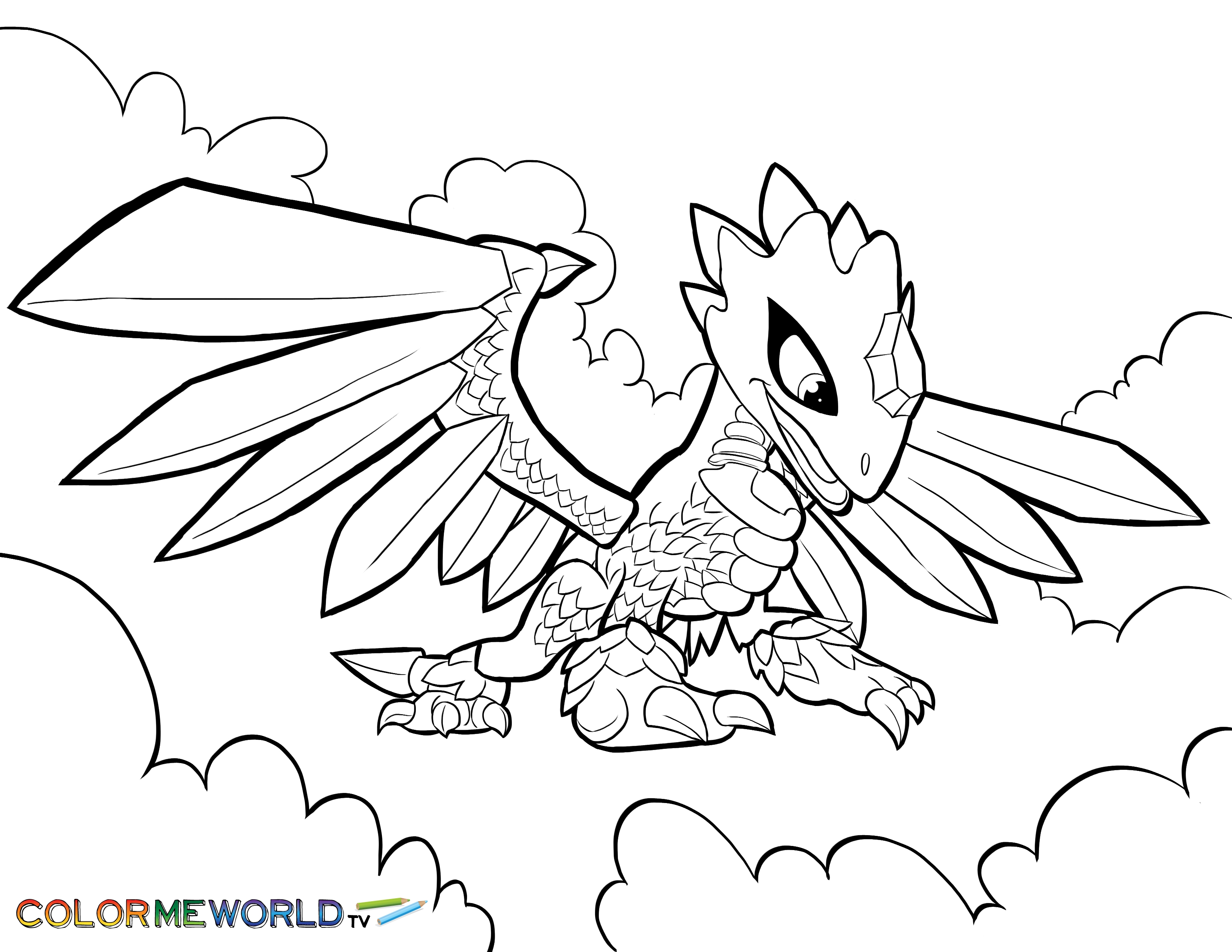 3300x2550 Skylanders Trap Team Coloring Pages Bltidm Printable