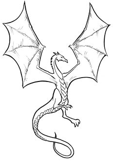 236x332 How To Draw A Dragon From Skyrim Step 9 Dragon