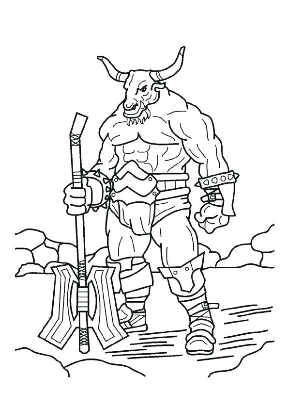 595x841 Percy Jackson Coloring Pages Murs