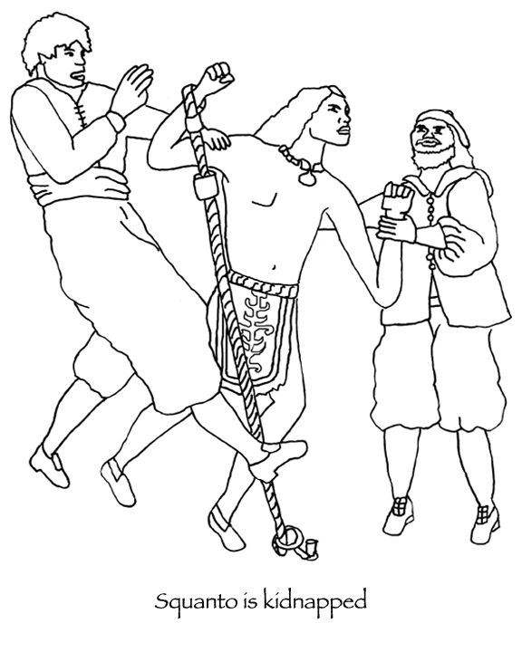 576x720 When Squanto Was A Teenager He Was Kidnapped And Taken Spain