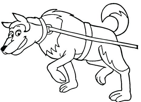 465x337 Eskimo Girl And Dog Sled Coloring Pages Wesmec.site