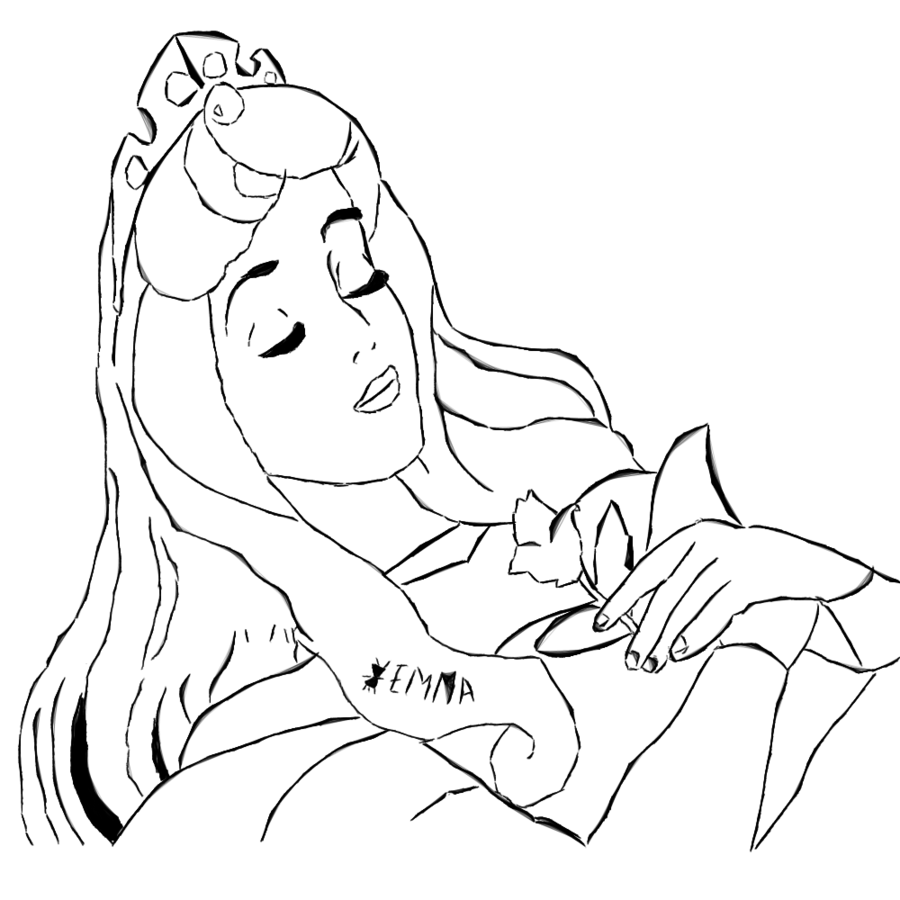 900x900 Sleeping Beauty Coloring Pages