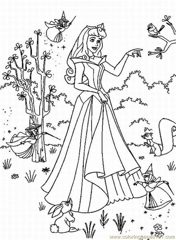 572x777 Sleeping Beauty Coloring Pages Pdf Sleeping Beauty Coloring Pages