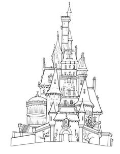 236x302 Sleeping Beauty Castle Coloring Pages Preschool In Pretty Sleeping