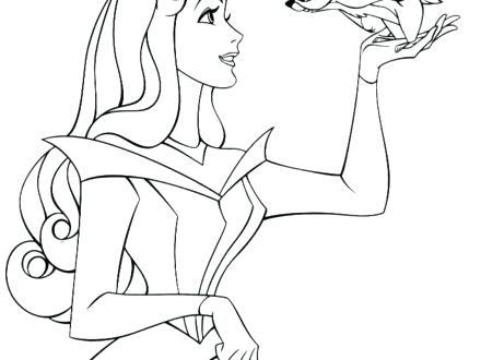 Sleeping Beauty Coloring Pages