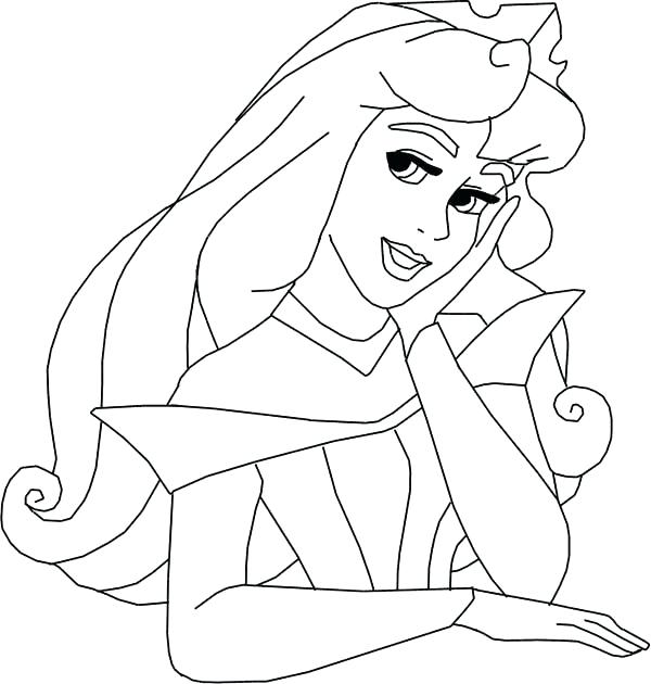 600x630 Disney Princess Aurora Coloring Pages Princess Coloring Pages