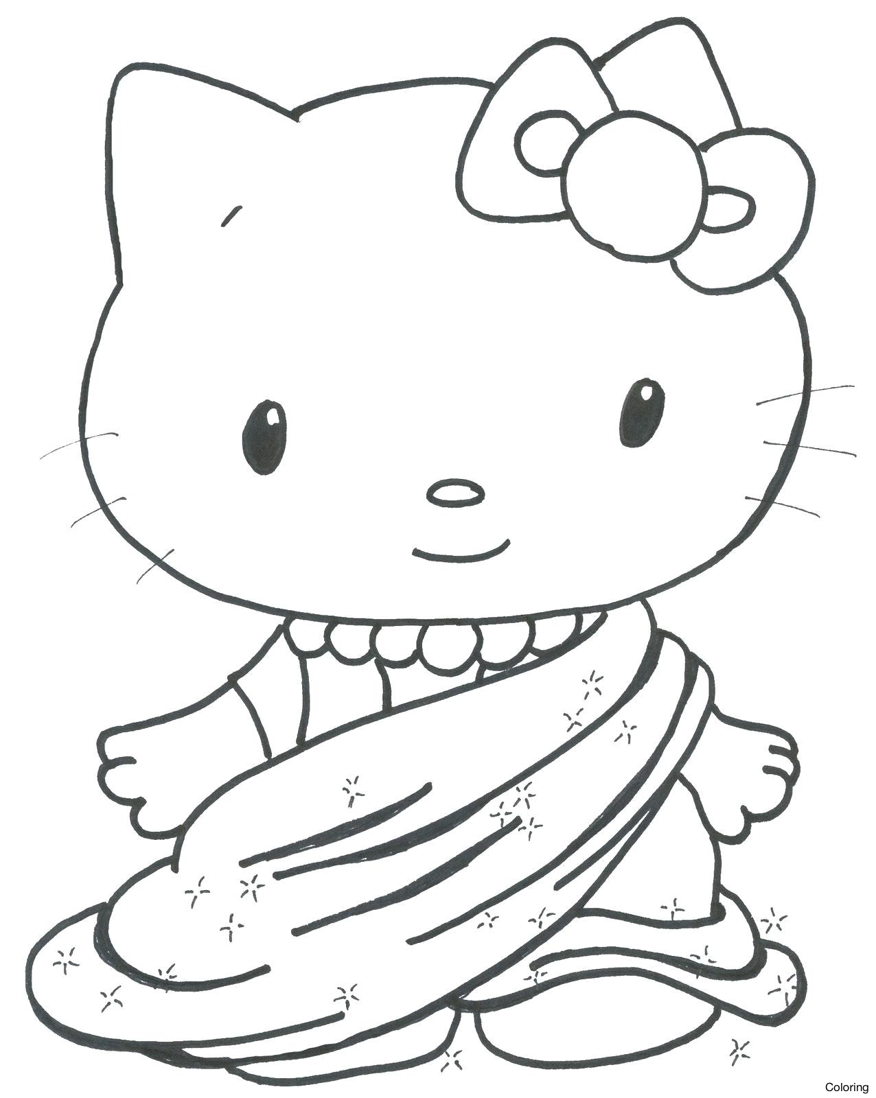 1276x1600 Sleeping Cat Coloring Page Source 1i5 Cute Kitten Pages