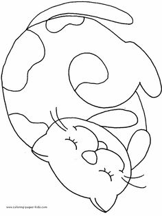 236x314 Cat Color Pages Printable There Are Many Free Cute Kitten