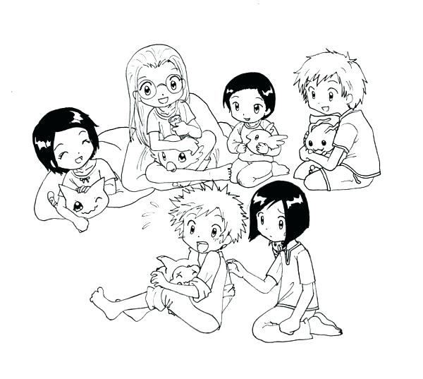 600x537 Sleepover Coloring Pages