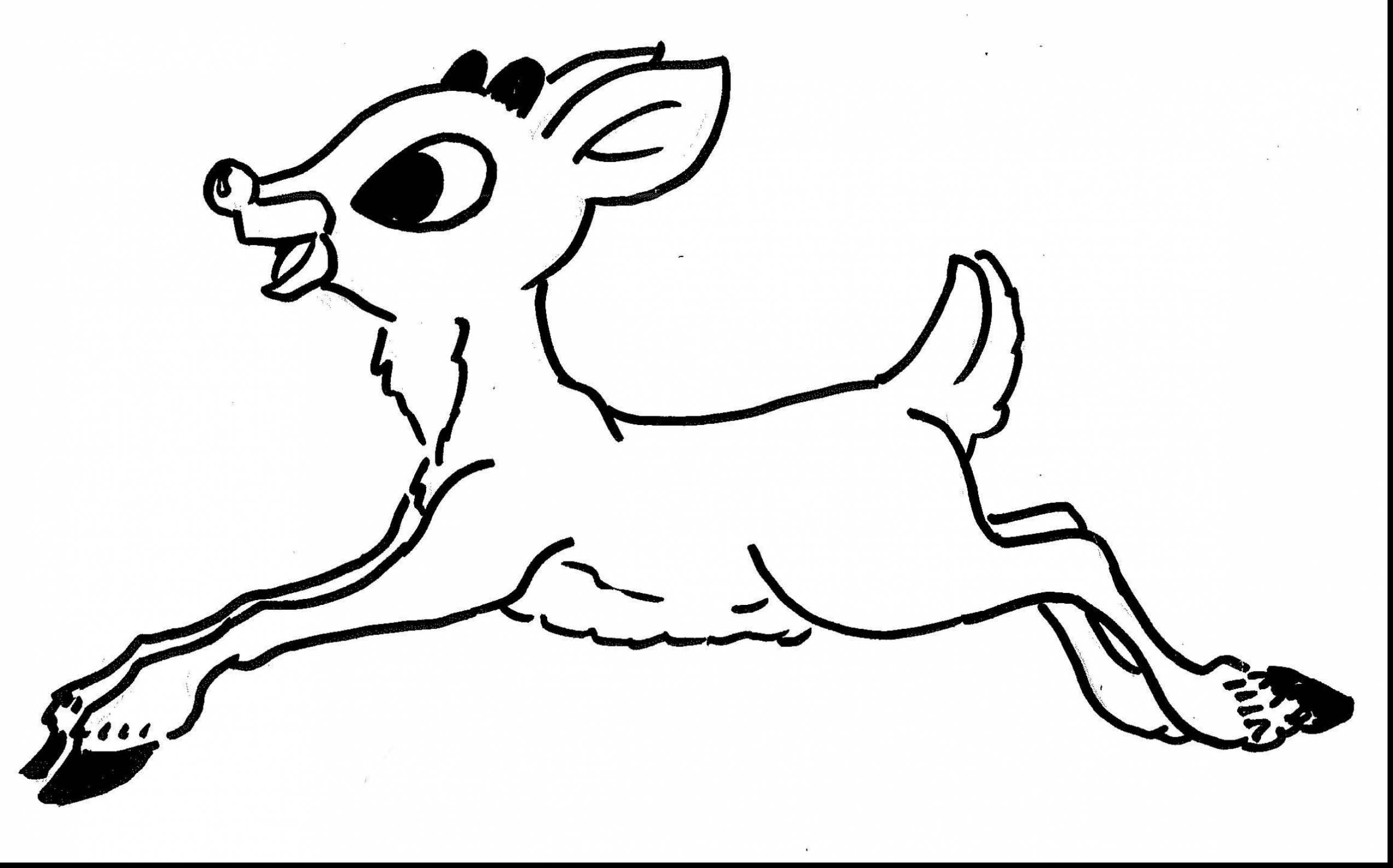 2546x1587 Sizable Rudolph The Red Nosed Reindeer Coloring Page And Santa